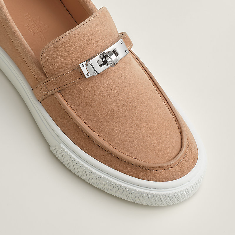 エルメス　エーゲ Game slip-on sneaker - Beige | Hermès USA